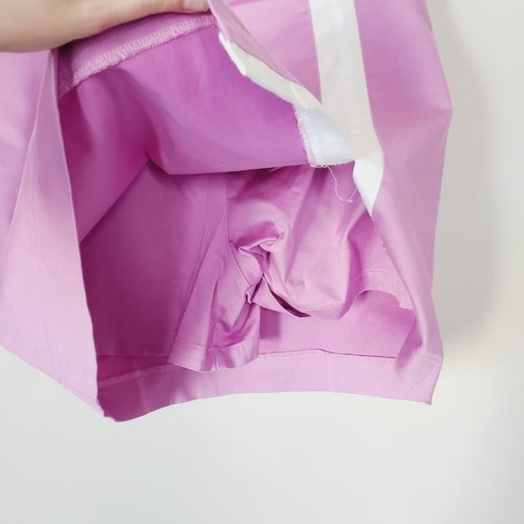 Lija Skort Athletic Golf Tennis Front Slit Cotton Mauve Pink 6 - Picture 5 of 10